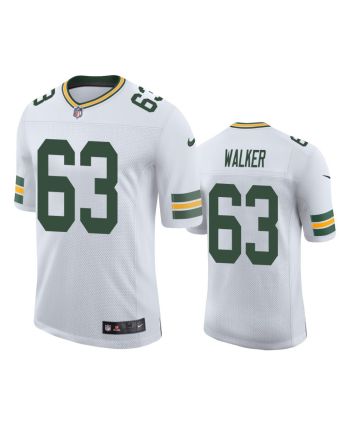 Green Bay Packers Rasheed Walker 63 White Vapor Limited Jersey