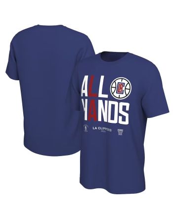 LA Clippers 2023 NBA Playoffs Mantra T-Shirt - Royal