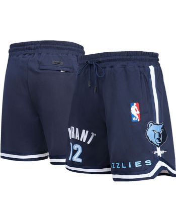 Ja Morant 12 Memphis Grizzlies Navy Team Player Shorts - Men