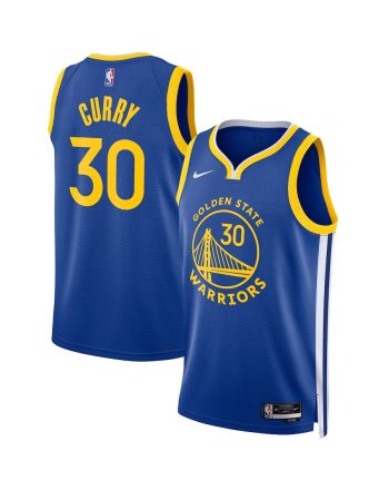 Stephen Curry 30 Golden State Warriors Swingman Jersey - Icon Swingman - Royal