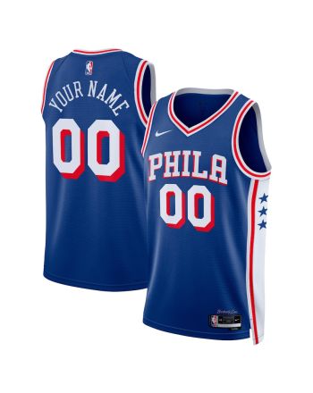 Philadelphia 76ers Icon Swingman Custom Jersey - Royal