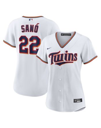 Miguel Sano 22 Minnesota Twins Women's Home Player Jersey - White