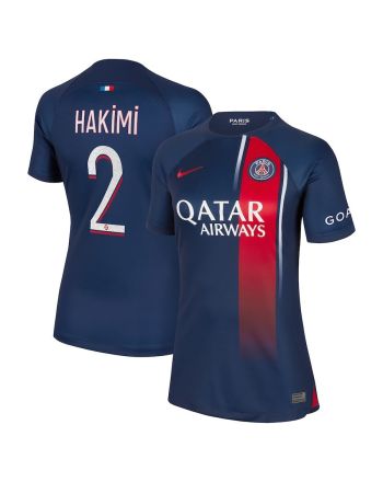 Achraf Hakimi 2 Paris Saint-Germain Women 2023/24 Home Jersey - Navy