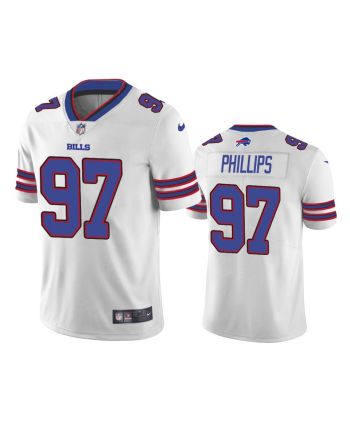 Buffalo Bills Jordan Phillips 97 White Vapor Limited Jersey