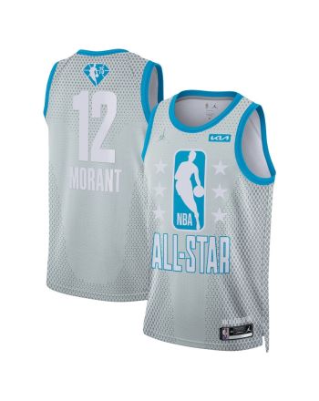 2022 All-Star Game Ja Morant 12 Swingman Jersey - Gray