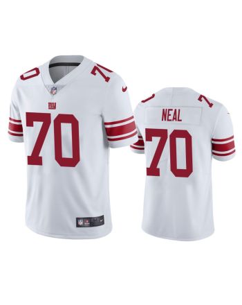 New York Giants Evan Neal 70 White Vapor Limited Jersey