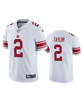 New York Giants Tyrod Taylor 2 White Vapor Limited Jersey - Men's