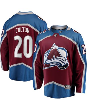 Ross Colton 20 Colorado Avalanche Home Breakaway Jersey