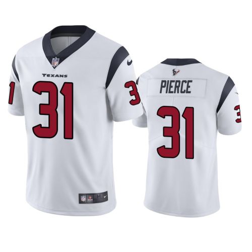 Houston Texans Dameon Pierce 31 White Vapor Limited Jersey