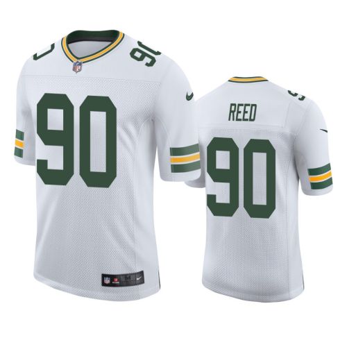 Green Bay Packers Jarran Reed 90 White Vapor Limited Jersey