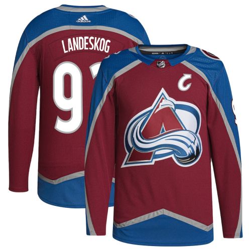 Gabriel Landeskog 92 Colorado Avalanche Primegreen Men Jersey - Burgundy