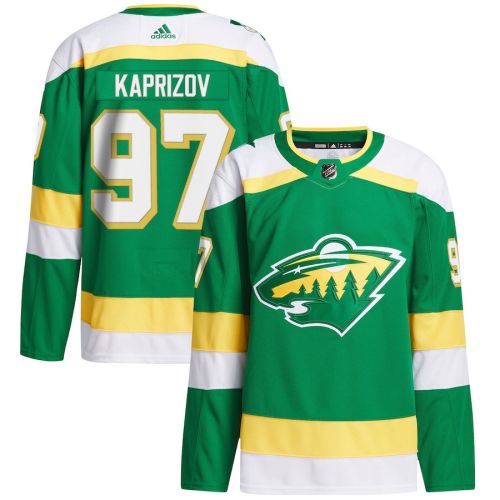 Kirill Kaprizov 97 Minnesota Wild 2023/24 Alternate Primegreen Men Jersey - Green